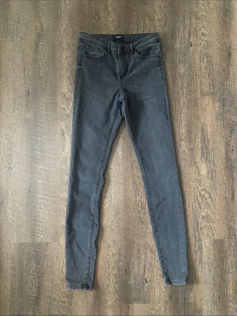 Vero Moda Black Skinny Jeans - Washed Black Finish